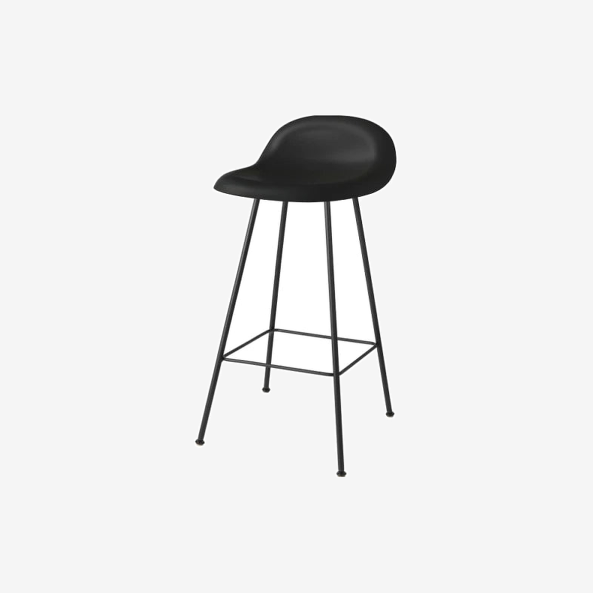 3D Counter Stool - Plastic, Center Base