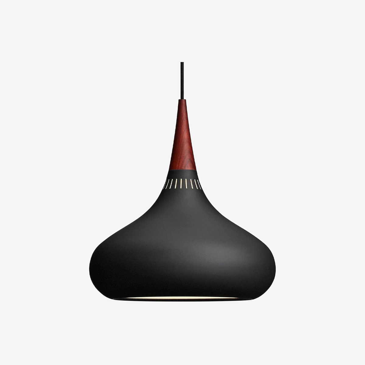 Orient Pendant P2 Black/rose wood