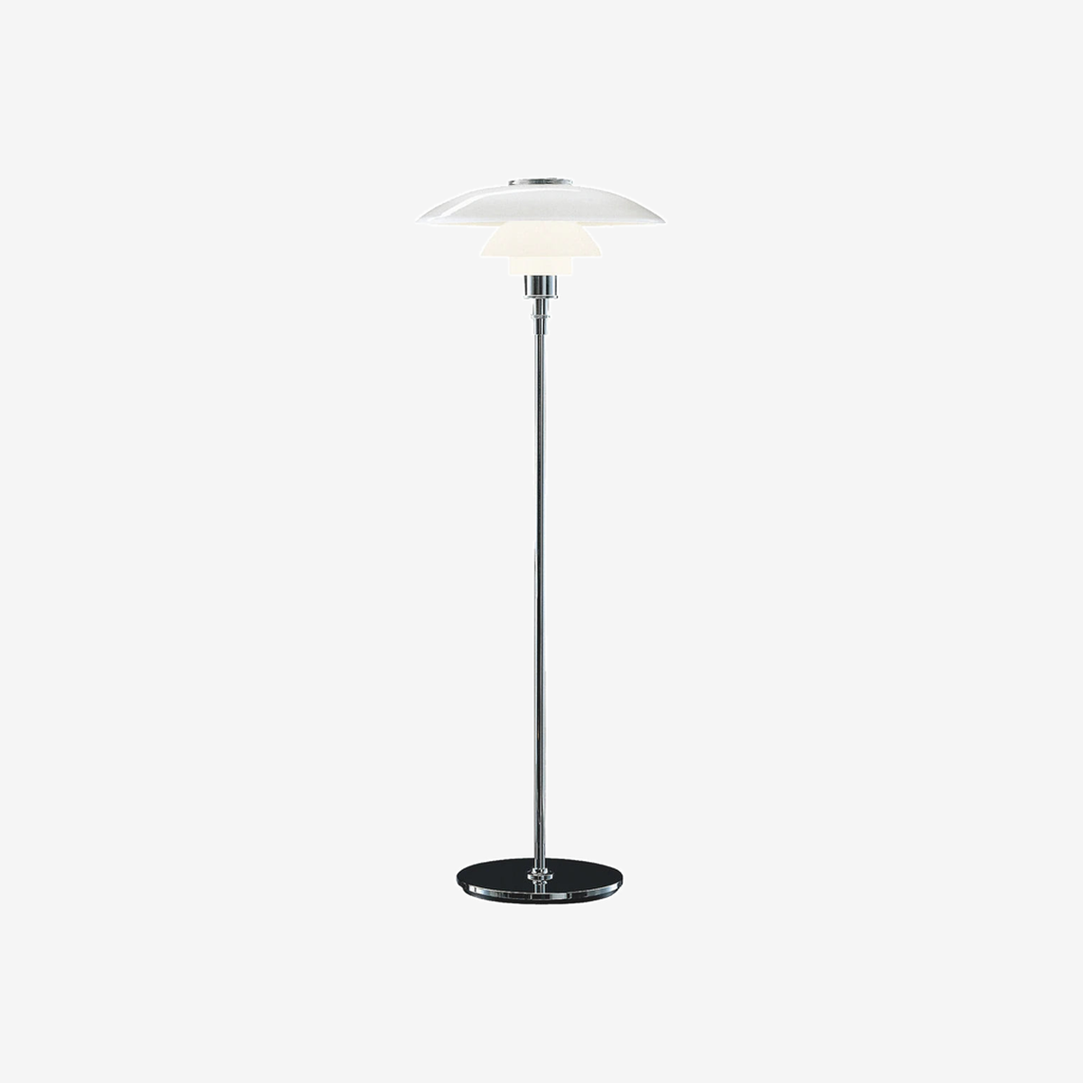 PH 4½-3½ Floor Lamp Chrome