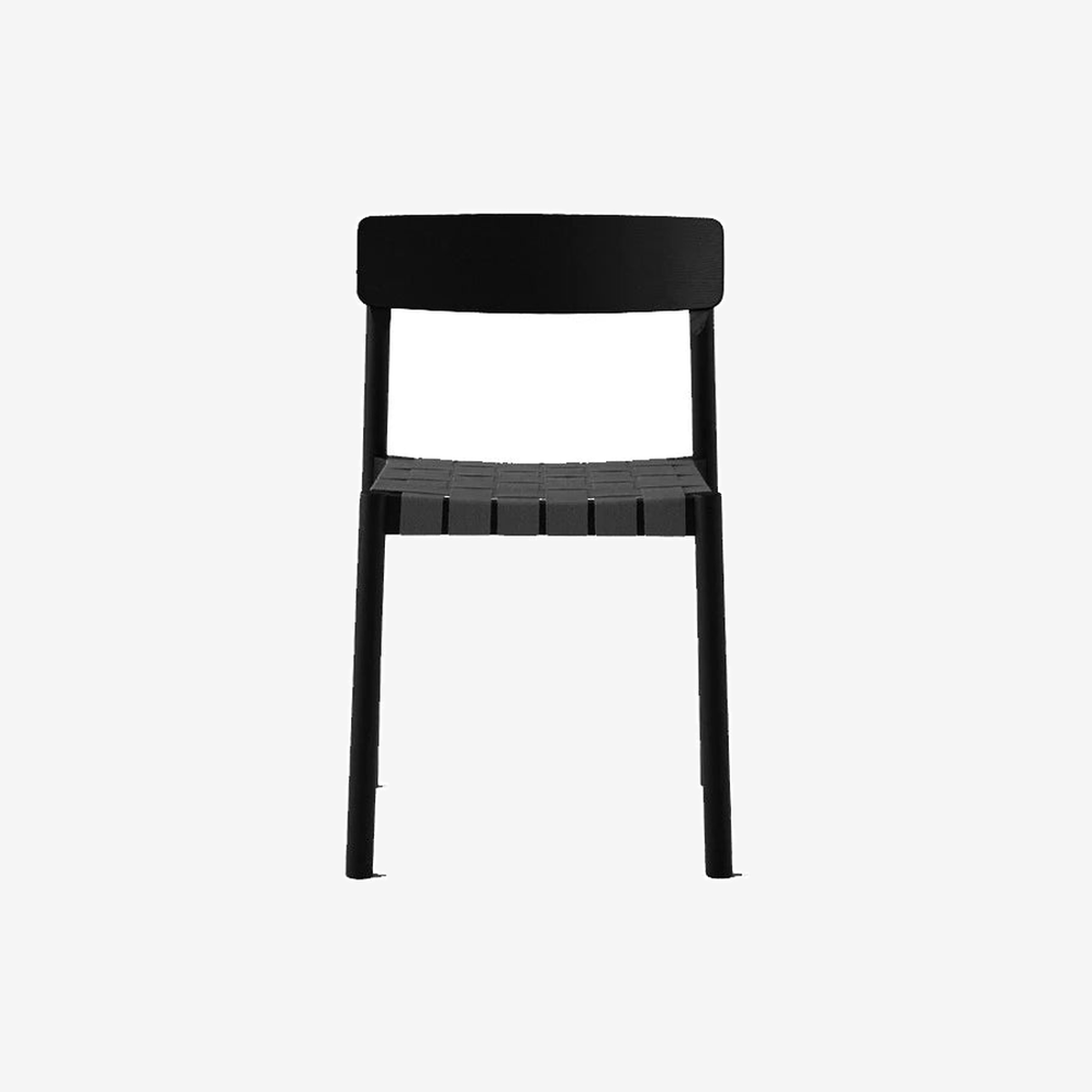 Betty Chair TK1 Black w.black linen