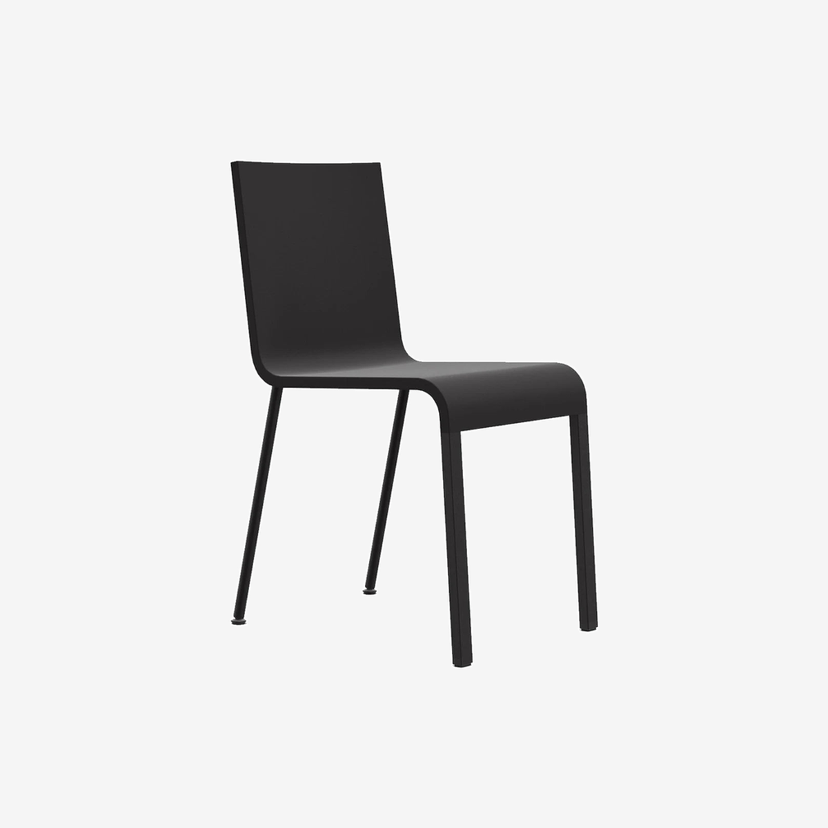 MVS 03 non stackable basic dark-powder coated in black