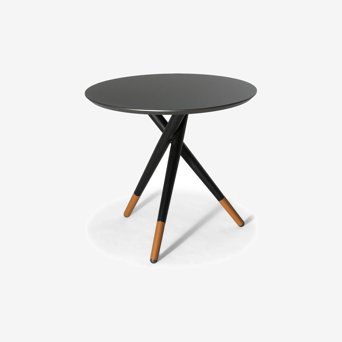 Slancio Dark Gray Side Table