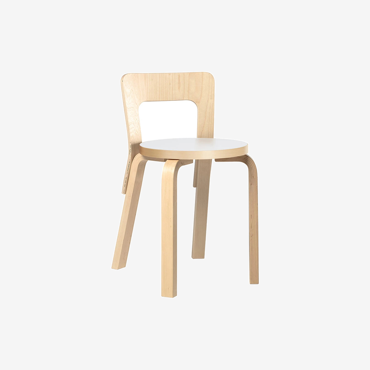 Chair 65 2Heights White-Birch