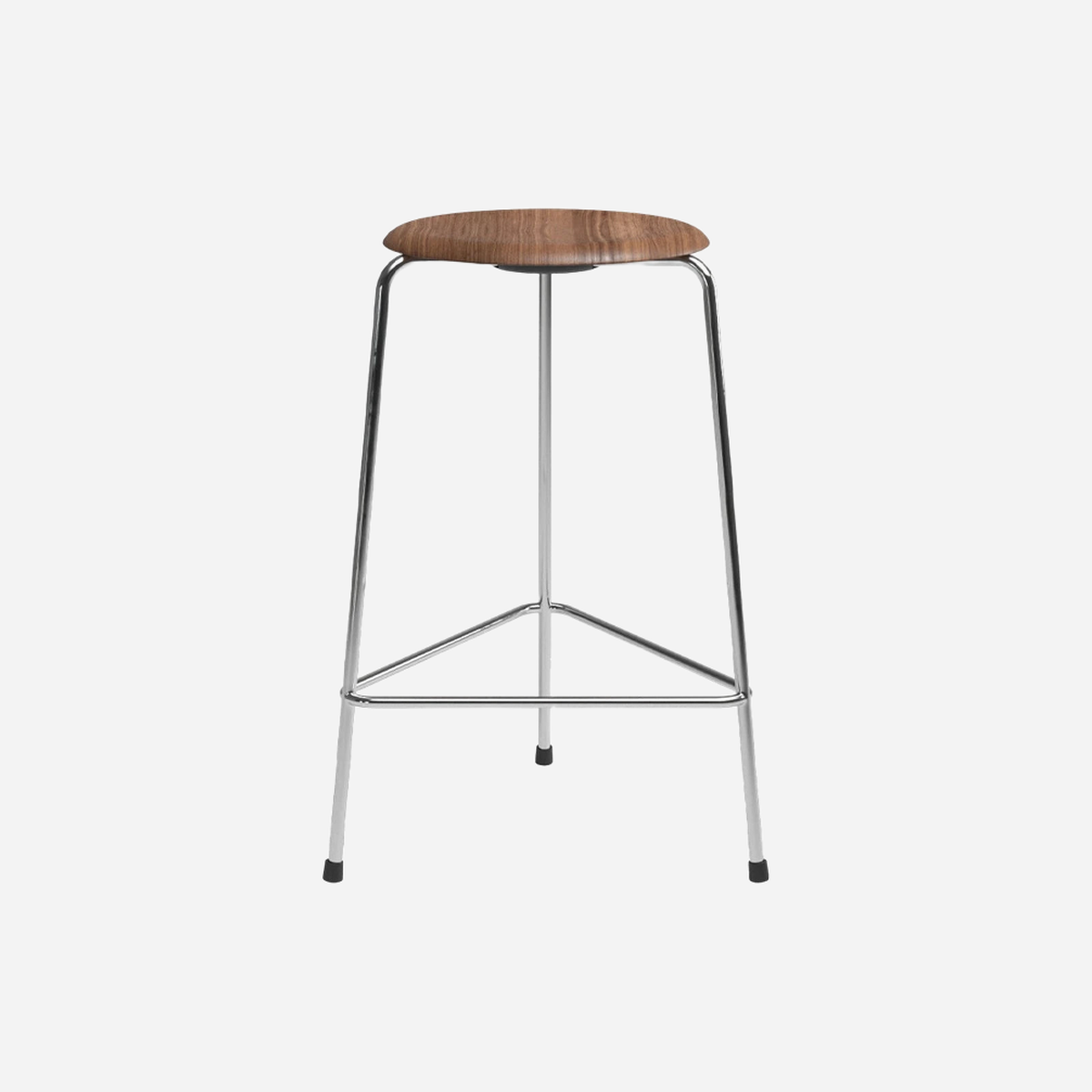High Dot™ Counter Stool Veneer Walnut 3leg