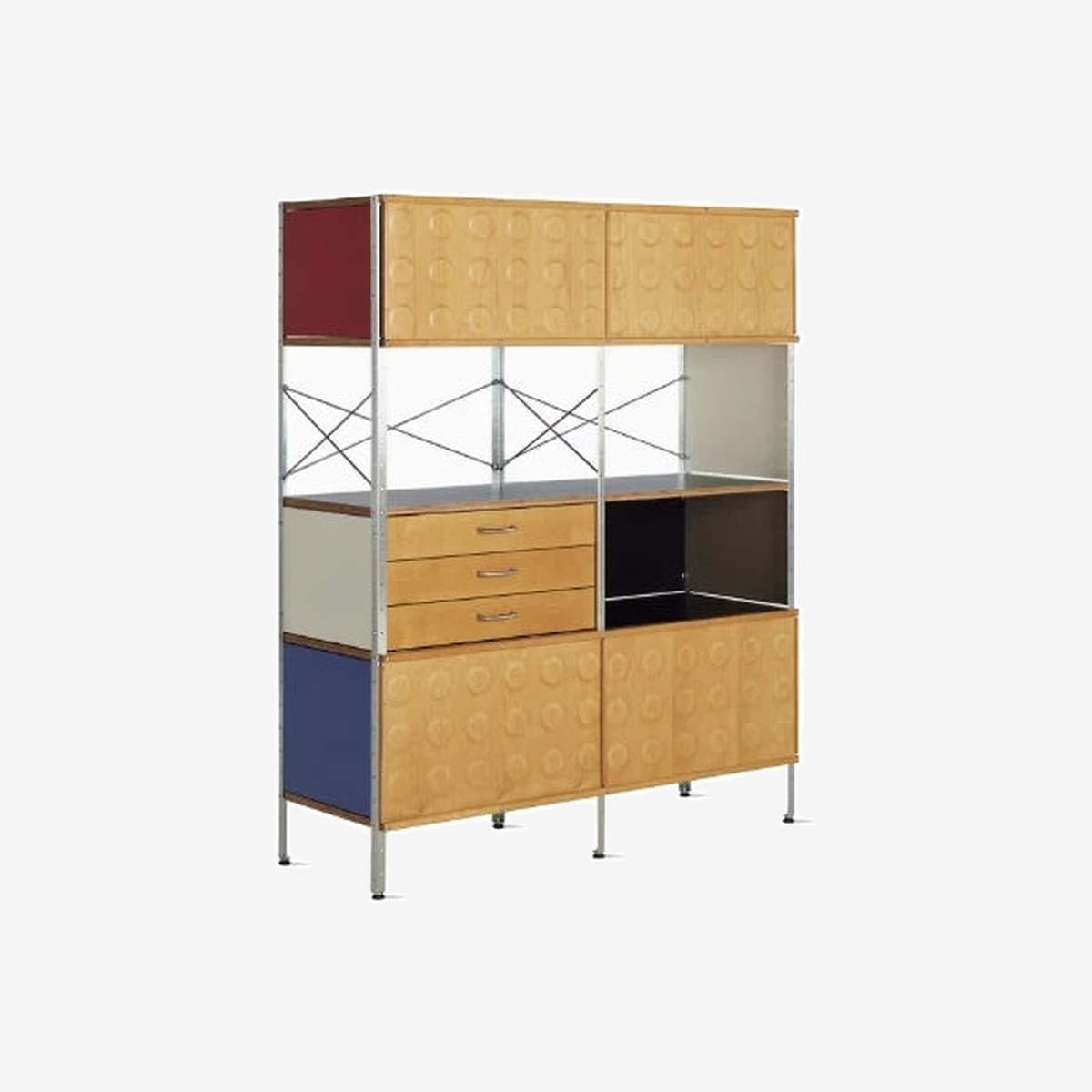 Eames Storage Multi-Unit Shelf 4 x 2