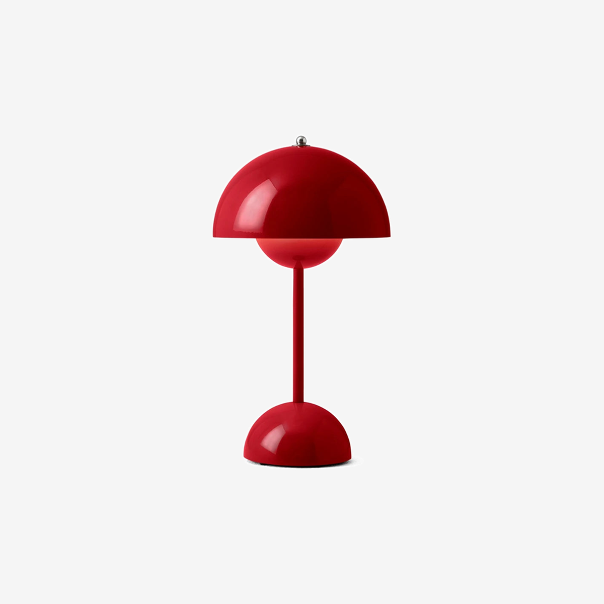 Flowerpot VP9 Vermilion Red