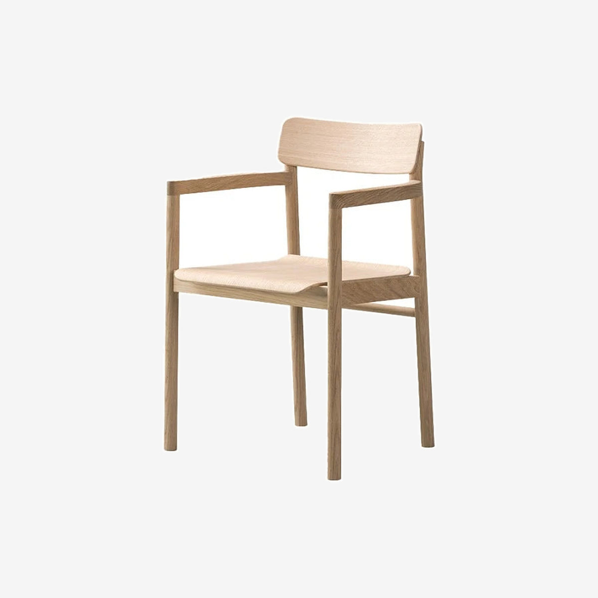 Post Armchair 3445 Oak Light Oil