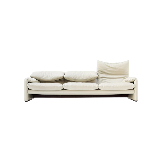 Maralunga 40 Sofa (3 Seater, Latte) - view 1