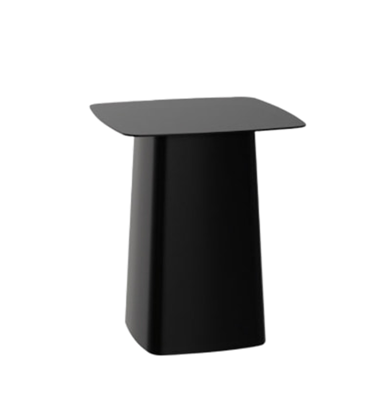 Metal Side Table Outdoor - Deep Black - view 1