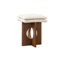 Cushion Stool (Circle Base) - view 1