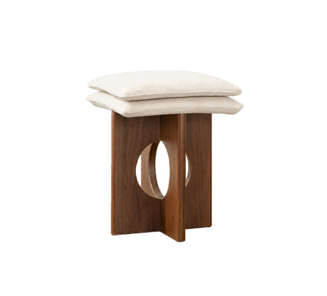 Cushion Stool (Circle Base) - view 1