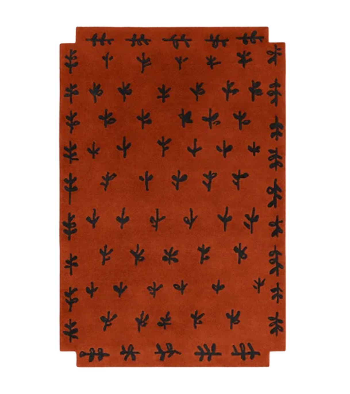 Big Buds Red Rug 300 x 400 cm - view 1