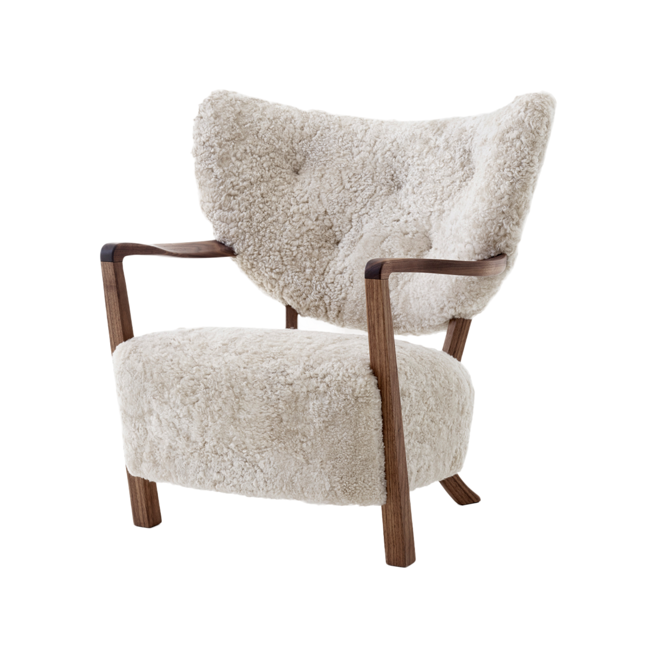 Wulff Lounge Chair Sheepskin - view 1